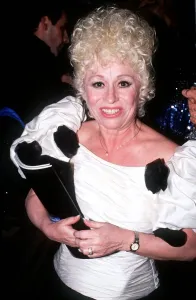 00157 Prints: Barbara Windsor TV Film Actress at the Odeon Leicester Square in March 1989