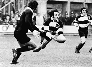 Barbarians v New Zealand, Rugby Union match at Cardiff Arms Park, 27th January 1973
