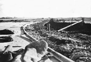 Barber Green trenching machine. 28th February 1944