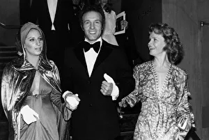 Barbra Streisand 18th March 1975 with co-star James Caan