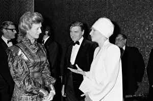 01095 Prints: Barbra Streisand attends the Royal Charity Premiere of Yentl at the Leicester Square