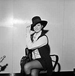 Barbra Streisand held a press reception this evening at the Dorchester Hotel, London