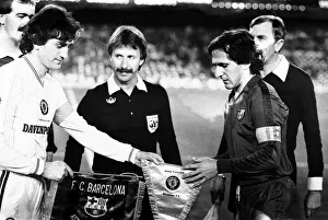 Barcelona 1-0 Aston Villa, European Super Cup 1st leg match at the Nou Camp, Barcelona