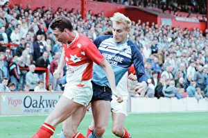 Barnsley 1-1 Middlesbrough, Division Two league match at the Oakwell Ground