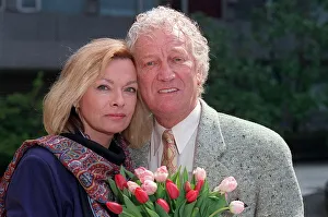 Barry Foster Actor star of new TV series Van Der Valk 1990 with Meg Davis