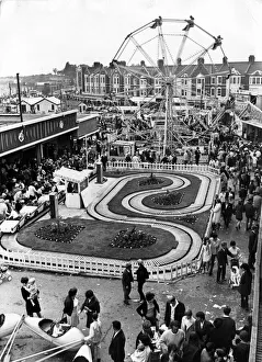 Fairground Prints: Barry Island - All the fun of the fair for the Whitsun holiday makers who found