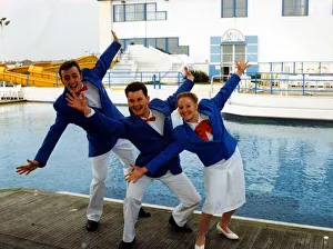Barry Island Majestic Holiday Camp (formerly Butlins). Blue coast ready to welcome