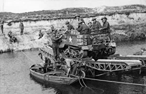 Armoury Prints: The Battle of Arnhem. The British Second Army linked with airbourne troops at Eindhoven