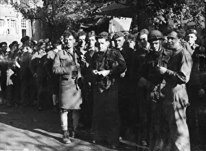 Together Prints: The Battle of Arnhem. Picture shows the first pictured of the evacuated British