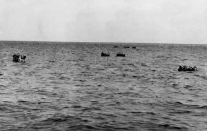 01445 Prints: The Battle of Cape Matapan naval engagement between British Imperial and Axis forces