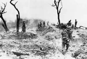 Asia Prints: The Battle of Imphal-Kohima March - July 1944: The remains of Japanese dead