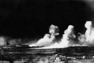 The Battle of Monte Cassino, a series of four assaults by Allied Forces against the Axis