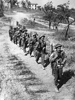 The Battle of Monte Cassino, a series of four assaults by Allied Forces against the Axis