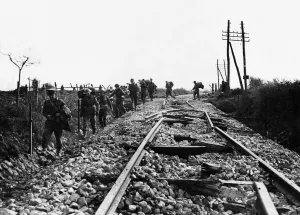 The Battle of Monte Cassino, a series of four assaults by Allied Forces against the Axis