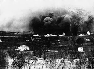 01194 Prints: The Battle of Monte Cassino, a series of four assaults by Allied Forces against the Axis