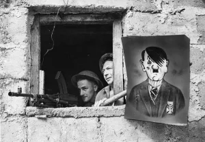 01462 Prints: The Battle of Monte Cassino, a series of four assaults by Allied Forces against the Axis