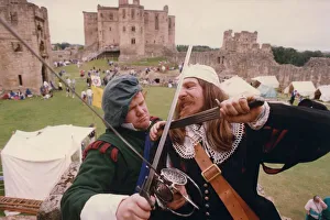 Battle re-enactments - Members of the English Civil War Society as The Roundheads