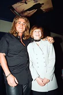 Baywatch actor Json Simmonds visits Nue Valbonne Nightclub, Reading. 16th April 1995