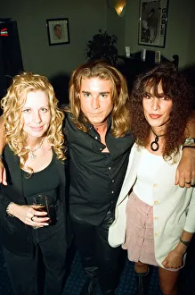 Baywatch actor Json Simmonds visits Nue Valbonne Nightclub, Reading. 16th April 1995