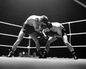 00633 Prints: BBBofC British bantamweight title and Commonwealth (British Empire