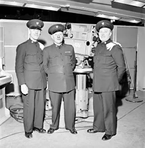 Occupation Prints: BBC Commissionaires at their Lime Grove Studios. Circa 1956