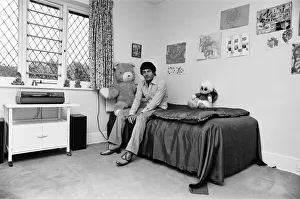 BBC DJ Tony Blackburn at his home in Cookham Dean, Berkshire