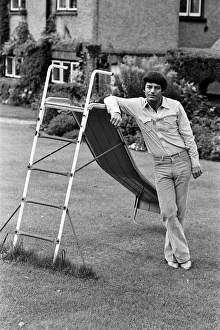 BBC DJ Tony Blackburn at his home in Cookham Dean, Berkshire