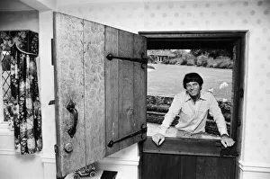 BBC DJ Tony Blackburn at his home in Cookham Dean, Berkshire