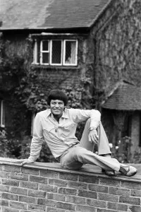 BBC DJ Tony Blackburn at his home in Cookham Dean, Berkshire