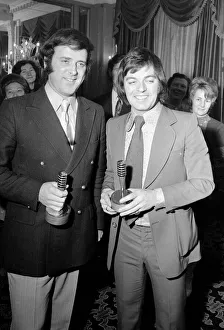 BBC radio braodcasters Terry Wogan (left) and Tony Blackburn