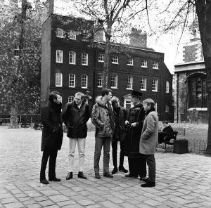 00681 Prints: The Beach Boys visit the Tower of London. 7th November 1964