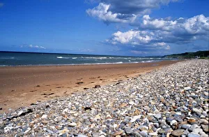 Beach at St Laurent Sur Mer, Normandy September 1999 Better known as Omaha