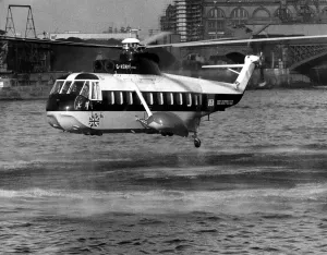 00367 Prints: BEAs new Sikorsky 61 helicopter taking its Ministry of Aviation trials of