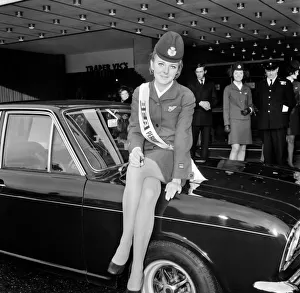 BEAs Personality Girl, Heathrow Airport stewardess Heather Angus (21