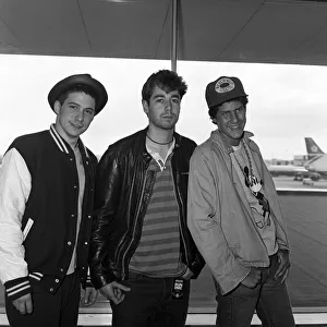 01397 Prints: The Beastie Boys at London Airport, Adam Horovitz (Ad-Rock)