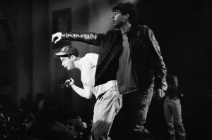 01396 Prints: The Beastie Boys performing at Brixton Academy, London. Pictured