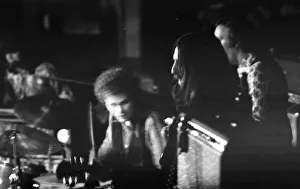 Beatle George Harrison makes his first concert appearance since 1966 - in Birmingham Town