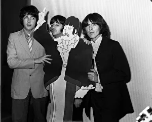 00471 Prints: The Beatles 1968 left to right Paul McCartney Ringo Starr