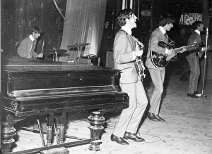 The Beatles at Bristols Colston Hall. November 15th 1963 as part of The Beatles