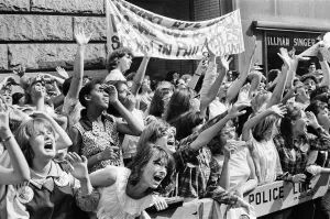 America Prints: The Beatles in New York City, on their North American Tour ahead of their concert to be