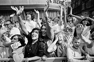 00713 Prints: The Beatles in New York City, on their North American Tour ahead of their concert to be