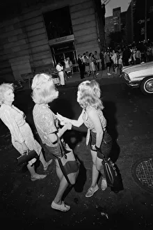 00712 Prints: The Beatles in New York City, on their North American Tour a head of their concert to be