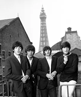 The Beatles before playing at the Opera House in Blackpool 16 August 1964