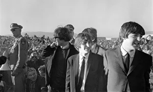 00084 Prints: Beatles in San Francisco 18 August 1964 Left to right: John Lennon