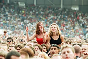 The Beautiful South performing live at the Alfred McAlpine Stadium. 12th July 1997