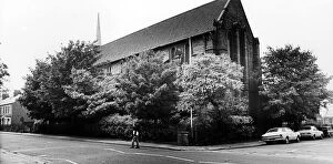 00783 Collection: These beautiful trees surrounding St. Matthews Church at Grangetown have