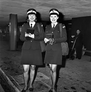 Beauty Queen Traffic Wardens. Travellers St Londons Heathrow Airport may have their