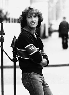 Images Dated 1st June 1978: The Bee Gees pop group 1978 Andy Gibb