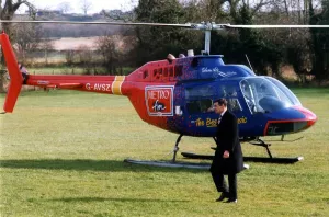 00367 Prints: The Bell 206B Jet Ranger, operated by Glenair Helicopters Ltd