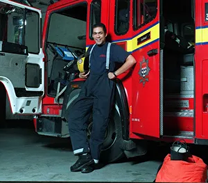 Ben Onwukwe Actor - from the Television Programme Londons Burning